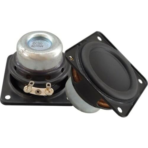 1.75 Inch 15W Full Range Speaker 4Ohm HiFi Bluetooth Speaker 48mm 20 Core Dual Neodymium Waterproof Loudspeaker Home Theater DIY