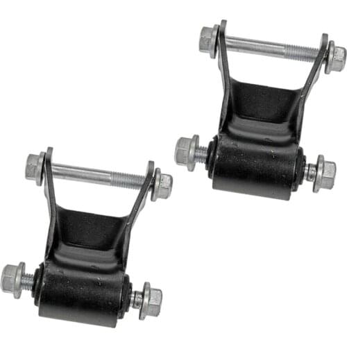 1 Pair Rear Leaf Spring Shackle Bracket Set Replacement 22820716 for GMC Sierra 1500 Classic 2500