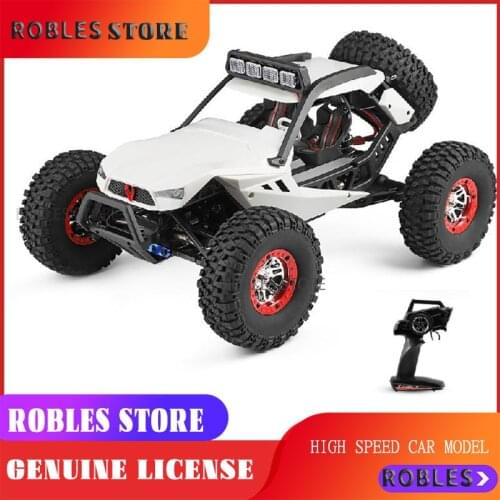 12429 1:12 RC Car Crawler 40km/h High Speed 2.4G 4WD Electric Car with Head Lights RC Off-Road Car Gift For Kids