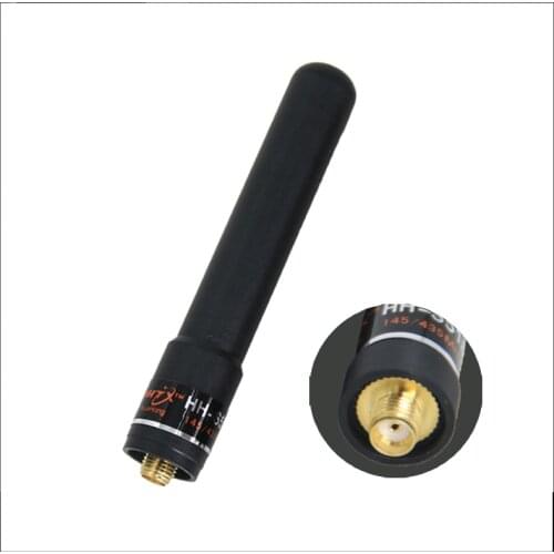 Antenna HH-S518 + UV 145/435 MHz short-arm high gain antenna SMA-F for Baofeng UV-5R two way radio