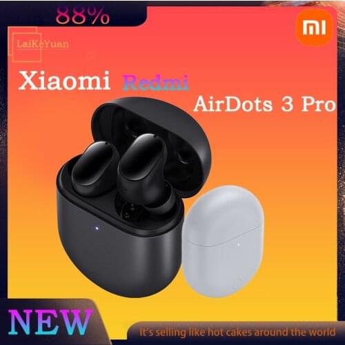 The Latest Xiaomi Redmi Airdots 3 Pro Earphones The First Smart Noise Reduction Bluetooth 5.2 Low-Latency Wireless Charging