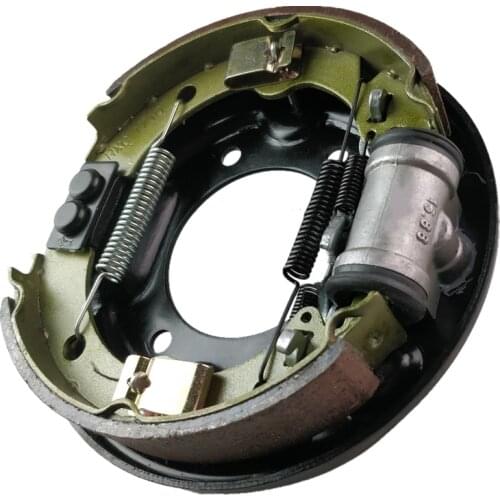 Four wheel electric sightseeing golf cart club car rear wheel hydraulic cylinder block brake friction plate integrated DIY acces