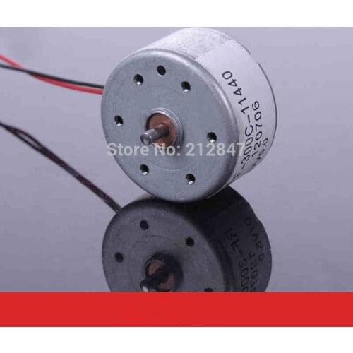 3500-7000RPM 300C Motor 1.5-6V 0.05A High Torque Cylinder Electric Mini DC Motors