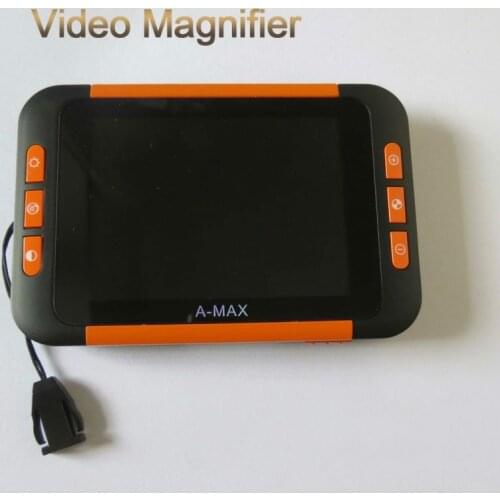 3.5" Electronic Loupe Pocket Video Magnifier Reading Low Vision Aid Digital Video Magnifier Electronic Microscope Lupas Led