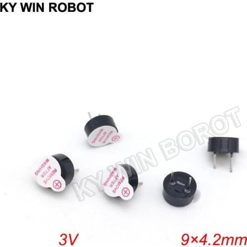 [ electronic diy kit ] New Ultra-thin 3V active buzzer Electromagnetic 9*4.2MM 0942 (SOT plastic tube length acoustic )(5 pieces