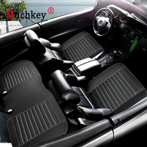 Leather Seat Cover Cars Seats Covers Cushion Universal For VOLVO S60 S80 S90 V40 V50 V60 C70 C30 Auto Acessoriess
