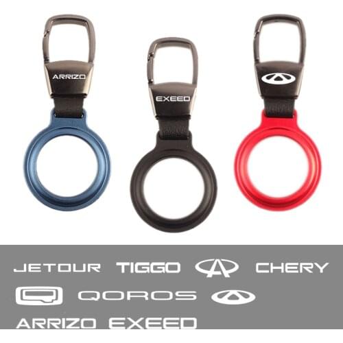 Magnetic Metal Protective Airtag Case car Keychain For Chery Tiggo 5 5x T11 QQ A3 A1 A5 A15 A11 A18 A21 S21 QQ Q21 Q22