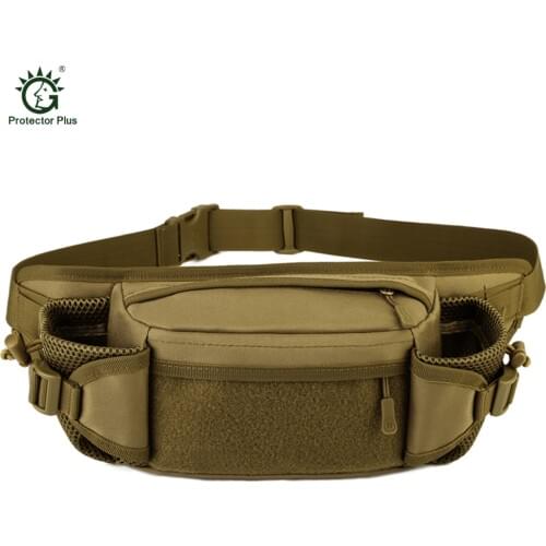 Multifunction High Capacity Tactical Military Men Sport Waist Bag Waterproof Running Bag Fanny Pack For Mobile Phone Coin Purse