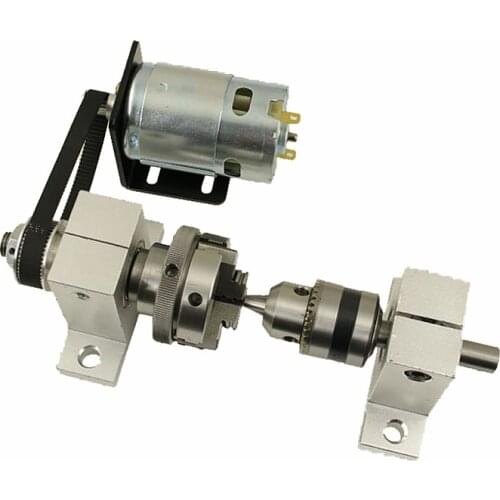 CNC Spindle Motor 775 Rotary Axis Chuck 65mm Activity Tailstock Height 42mm for DIY CNC Machine