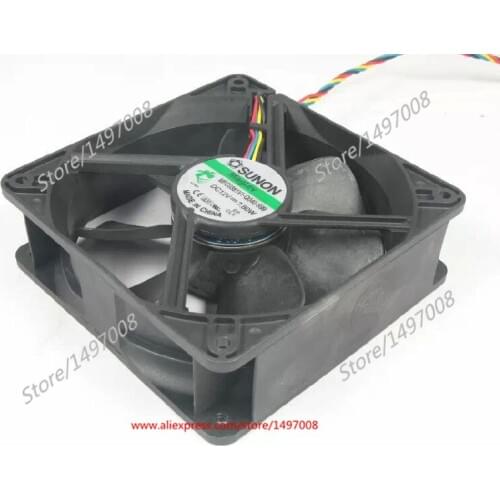 Sunon MFC0381V1-Q040-S99 DC 12V 7.80W 4-Wire 120x120x38mm Server Cooling Fan