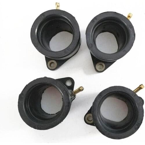 Motorcycle Manifold Carburetter Intake Adapters Insulator Connector Glue For Yamaha 4JH-13586-02 4JH-13596-02 YZF600R