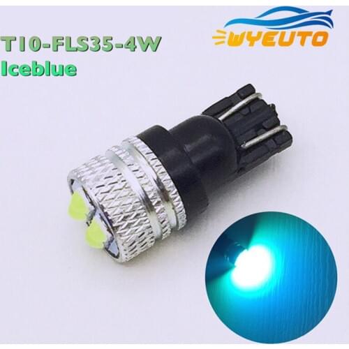 1pcs w5w LED high power T10 4W high power width light license plate light indoor light small lamp 12v light bulbs for cars