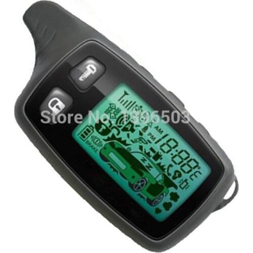 10PCS/lot TW9010 LCD Remote Control For 10 PCS Two way car alarm Russian Tomahawk TW 9010 Keychain TW-9010 TW-7000 D900 SL-950