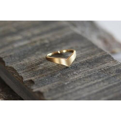 10PCS Chevron V Rings Wide Band V Ring Stacking Wedding Band Rings Simple Geometric Curved Rings for Women Men