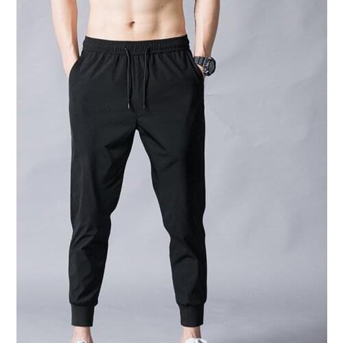 MRMT 2021 Brand Summer Mens Trousers Thin Fashion Slim Ninety Points Pants for Male Leisure Small Feet Trouser