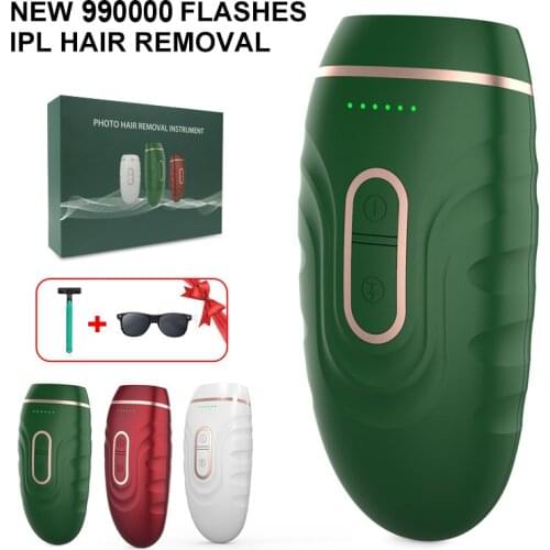 990000 Flash Painless IPL Epilator Laser Women Permanent Electric Hair Removal Machine Female Bikini Depilation Photoepilator