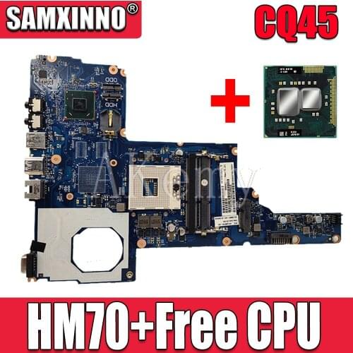 Free CPU laptop Motherboard For HP 450 250 1000 2000 HM70 Mainboard 685768-001 685768-601 6050A2493101-MB-A02