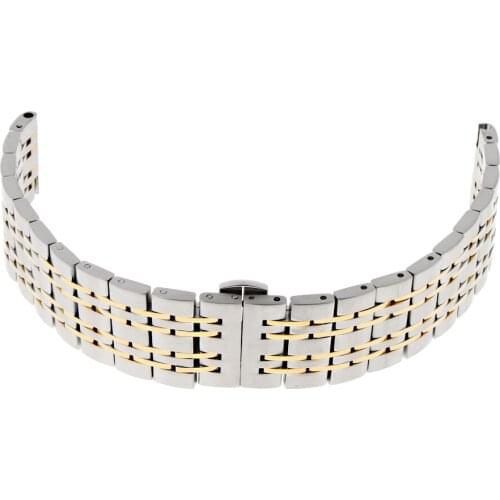 Mens Womens Stainless Steel Watch Band Bracelet Clasp Belt