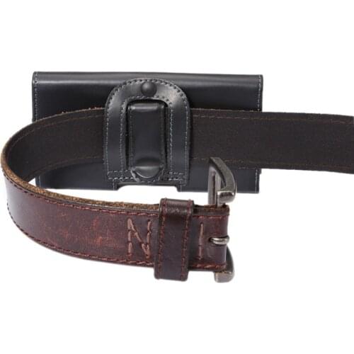 Case for Wileyfox Swift 2 / 2 Plus 2X Men Waist Belt Clip Leather Cover for Wileyfox Spark X Horizontal Phone Bag Holster