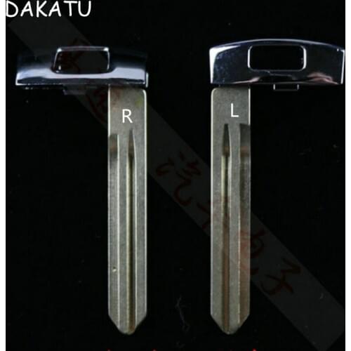 DAKATU Car remote key blade for Kia K4 Replacement Smart Emergency Spare Key Blade Left right