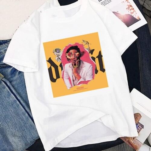 Retro Playboi Carti TShirt Graphic Women T-shirt Vintage Harajuku Tshirt Summer Top Die Lit Cartoon Oversized T-shirt hip hop