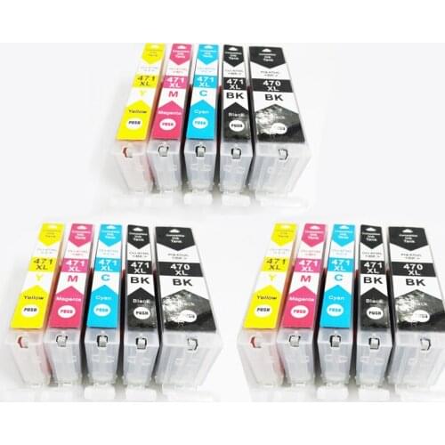 PGI470 CLI471 For Canon pixma ts5040 MG5740 MG6840 TS6040 printer PGI-470 CLI-471 Ink cartridge