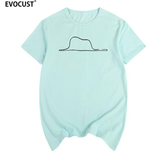 A little Prince Classic Short Sleeve Summer print T-shirt Cotton Men T shirt New women TEE