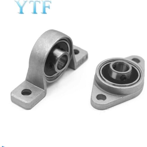 10Pcs Horizontal KFL08 Bearing Bracket For TrapezoidalT8 Lead Screw 3D Printers Parts Mounted Stand Part Stainless Steel Support