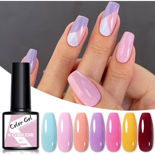LEMOOC Stained Glass Gel Nail Polish