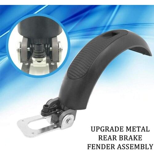 Upgraded Metal Rear Brake Fender Assembly For Ninebot ES1 ES2 ES4 Scooter Metal wear-resistant Electric scooter accessories