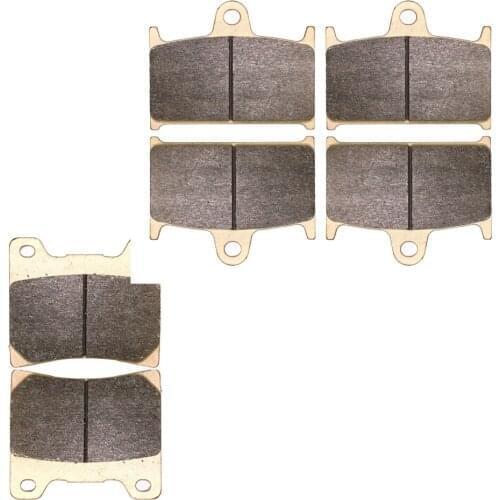 Brake Pill Pads Set for YAMAHA Street FZR750 FZR 750 R 3PJ F170 1989 &up Front Rear