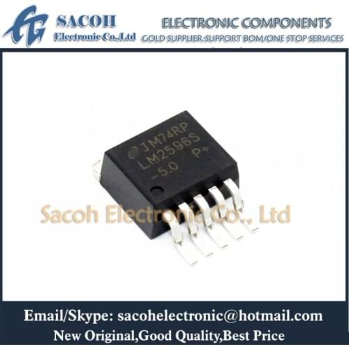 Free Shipping 10Pcs LM2596S-5.0 LM2596HVS-5.0 LM2596S-3.3 LM2596S-12 LM2596S-15 LM2596S-ADJ LM2596 TO263-5 3A Step Down Switchin