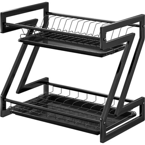 Stainless Kitchen drain rack mesa Shelf Kitchen Shelf Steel Sink Rack Wire tableware dish rack