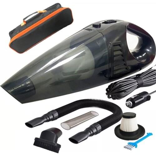 Portable Vaccum Home Outdoor Cleaners Most Powerful Air Compressor Wet And Dry Ac Dc12v Car Vacuum Cleaner