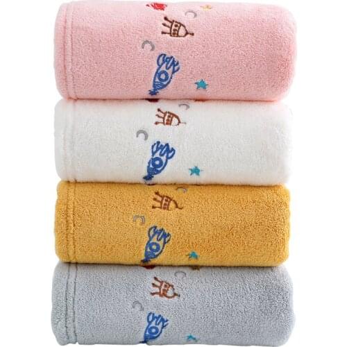 Drop Shipping Microfiber Towel Set Bath Towel 70*140cm And Face Towel 32*72cm Beach Towel Soft Hotel Bath Hand Towels Gift