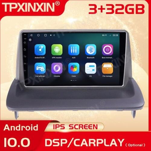 2 Din Carplay Android Radio Receiver Multimedia Stereo For VOLVO C30 S40 C70 2006 2007 2008 2009 2010 2011 2012 GPS BT Head Unit