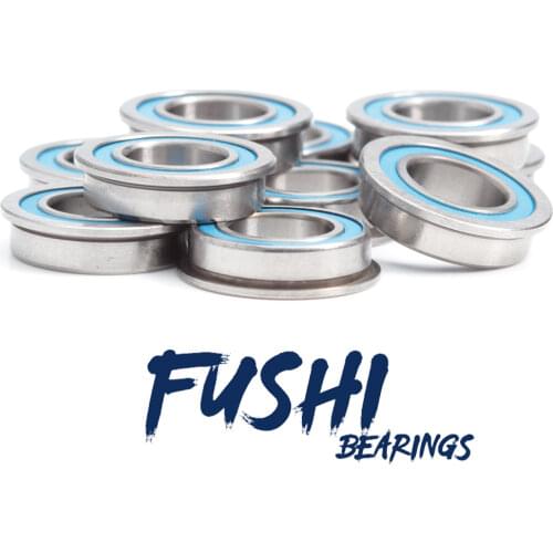 FUSHI MF148 2RS Bearings Blue Sealed 8x14x4 mm , ABEC-3 MF148RS Ball Bearing Parts For Hobby RC Car Truck , Pick of 6 Pcs