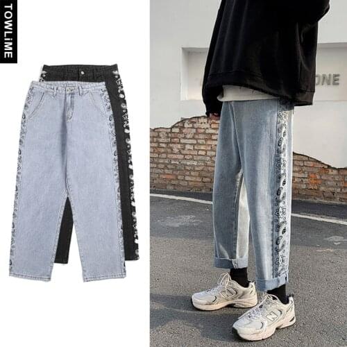 TOWLIME Straight Jeans For Men