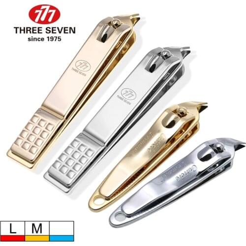 THREE SEVEN/777 Paronychia Callus Shavers Nail Clippers Trimmers 14K Cuticle Removal Hands Pedicure Care Professional Nail Tools
