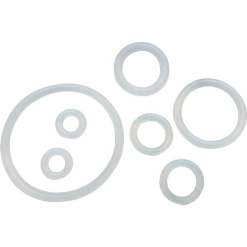 O-Rings and Sealing Rings for A03 Manual Paste Filling Machine Accessories Sealing Parts for Filling Machine Silicone material