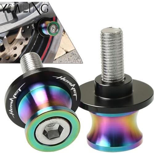 M8 Swingarm Stand Screws CNC Motorcycle Swing Arm Spools Sliders bobbins FOR HONDA CB599 / CB600F HORNET CB919 cb900f hornet 250
