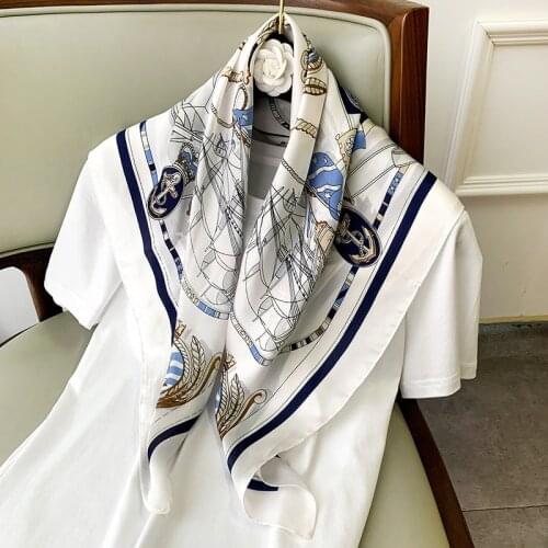 70*70cm Fashion Handkerchief Women Neck Scarf For Hair Small Shawls Wraps Cute Headband Square Head Scarfs For Ladies 2021 New