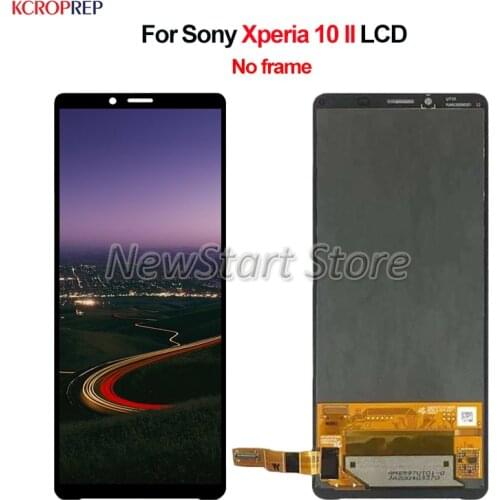 For Sony Xperia 10 II LCD Display Touch Screen Digitizer Assembly 6.0" For Sony 10 II lcd Replacement Accessory Parts 100%Tested