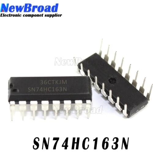10pcs SN74HC163N DIP-16 74HC163N DIP 74HC163 DIP HD74HC163P