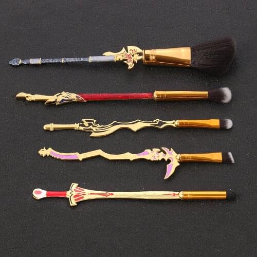 2021 Japan cosplay Anime Fate stay night Saber Saber Model Plate Desk Decor Cosplay Xmas Cosmetic brush Gift