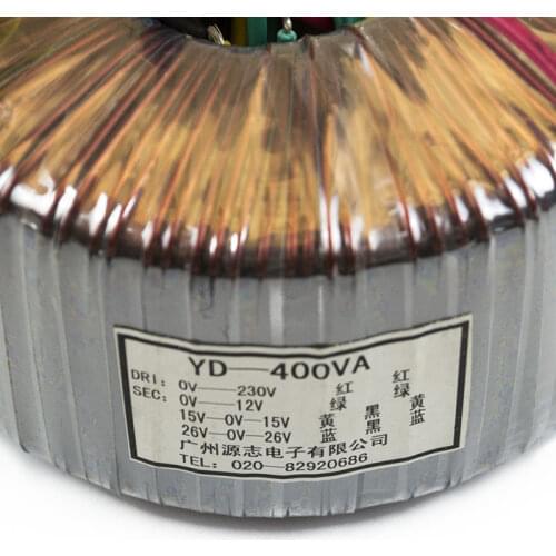 400W double 26v double 15v single 12v toroidal transformer LM3886 TDA7294 and other special ring cattle 400VA