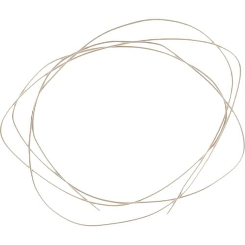 50cm 925 Sterling Silver color Wire For Jewelry Making Beading Wire Round-Half Hard