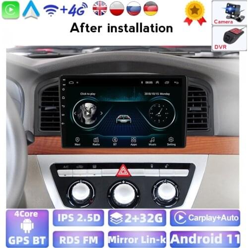 2 din Android 9.0 Car Radio Car Navigation GPS Multimedia Video Player For Lifan 620/Solano 2008 2009 2010 2011 2012 2013-2015