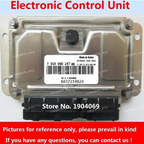 F01R00D247 F01RB0D247 AB37210026 M7.9.7 ECU Electronic Control Unit F01R00D263 F01RB0D263 7101E4-3602100 For Hafei Car