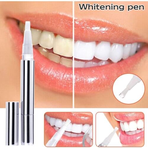 Oral Hygiene Teeth Whitening Pen Quick Remove Stains Oral Cleansing Tooth Whitening Gel Pen SSwell